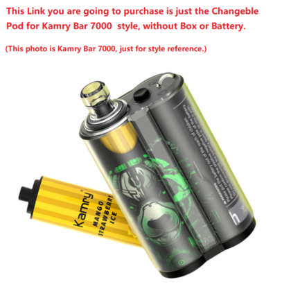 Kamry Bar 7000 Vape Box för engångsbruk