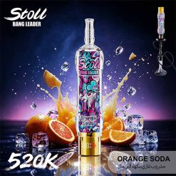 Bang Leader Stoll 520K Puffs Shisha Hookah Vape Wholesale 01 Orange Soda