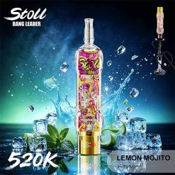 Bang Leader Stoll 520K Puffs Shisha Hookah Vape Wholesale 03 Lemon Mojito