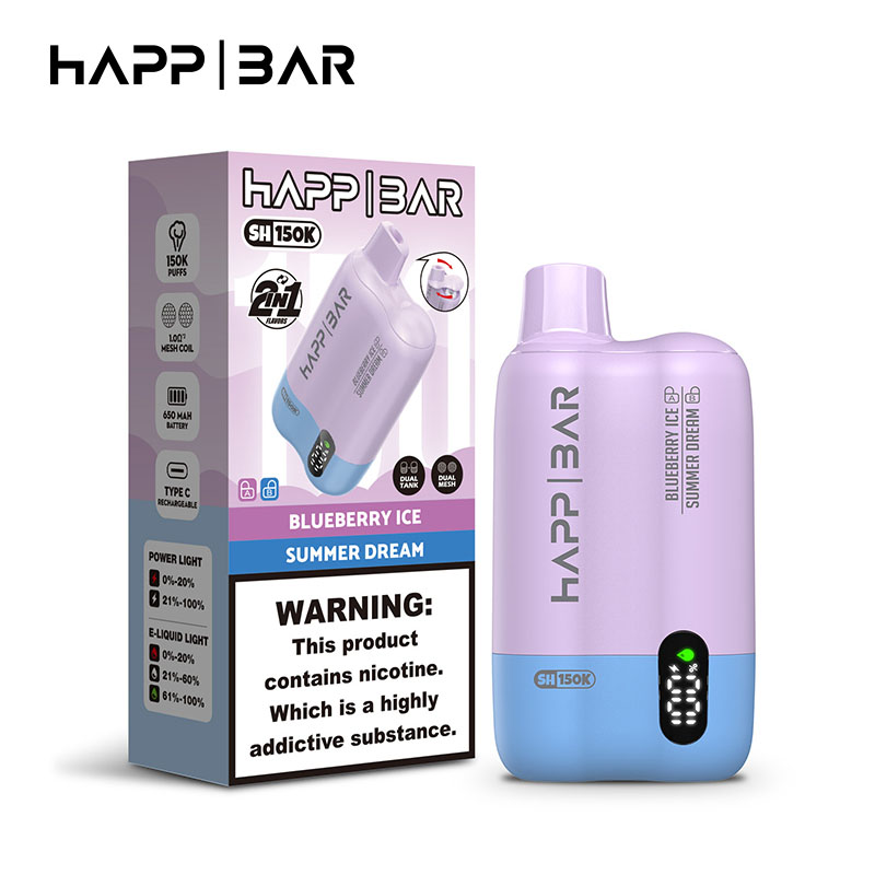 Happ Bar SH150K 2in1 150000 Puffs Disposable Vape Wholesale 3