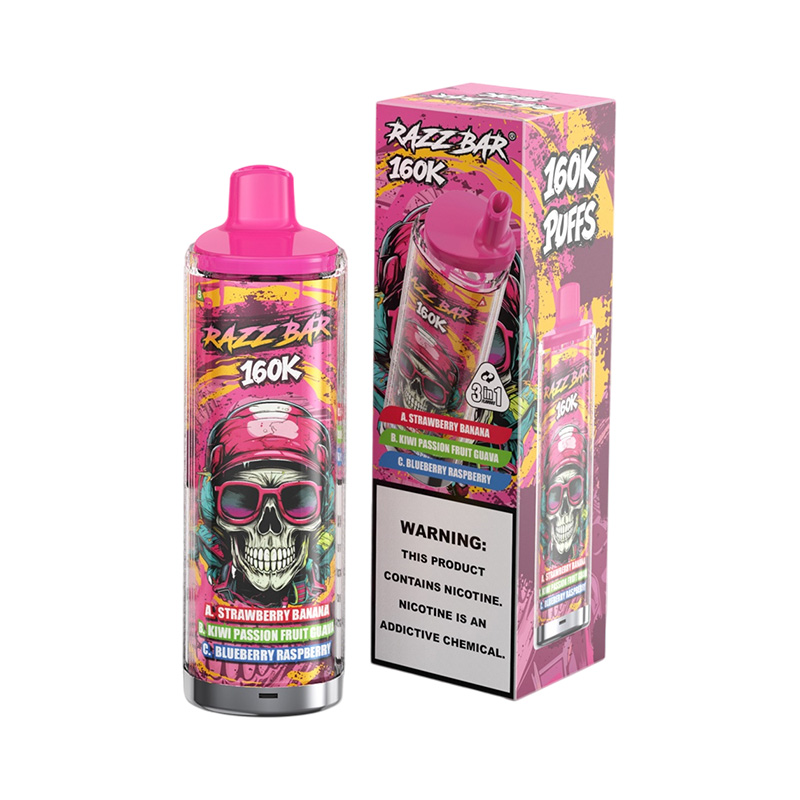 Razz Bar 160K 3in1 160000 Puffs Disposable Vape Wholesale