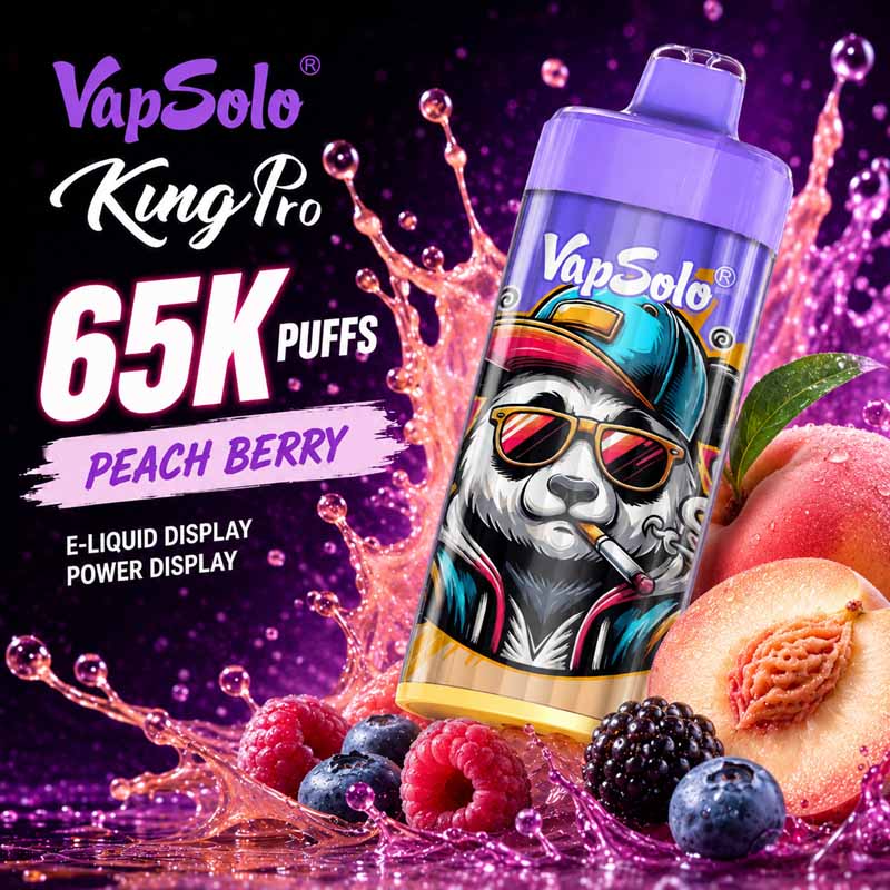 Vapsolo King Pro 65K Puffs Disposable Vape Wholesale - Image 2