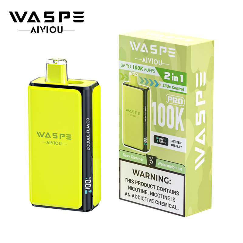 WASPE 100K Pro 2in1 100000 Puffs Disposable Vape Wholesale - Image 4