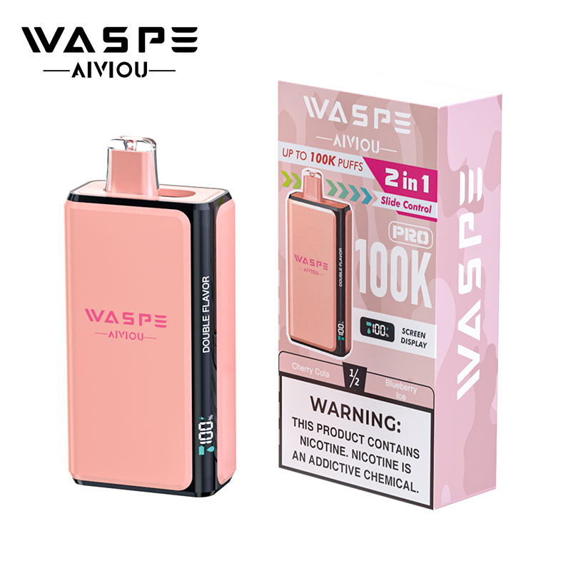 WASPE 100K Pro 2in1 100000 Puffs Disposable Vape Wholesale - Image 5