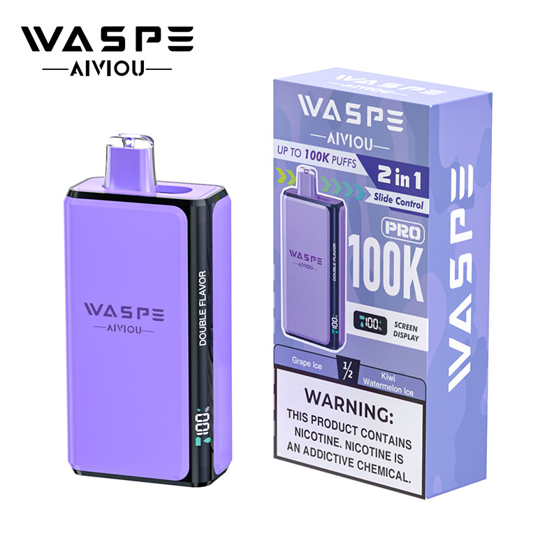 WASPE 100K Pro 2in1 100000 Puffs Disposable Vape Wholesale - Image 6