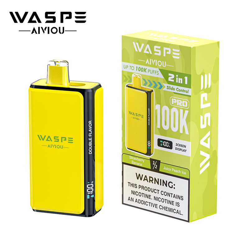 WASPE 100K Pro 2in1 100000 Puffs Disposable Vape Wholesale - Image 9