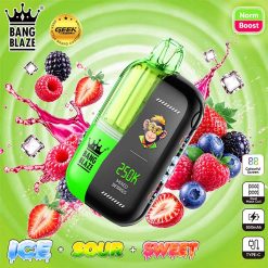 Bang Blaze 250K Puffs Disposable Vape Wholesale 06 Mixed Berry