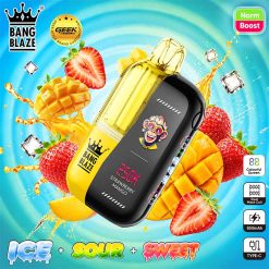 Bang Blaze 250K Puffs Disposable Vape Wholesale 07 Strawberry Mango