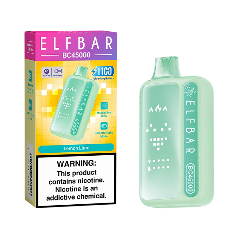 Elfbar BC45000 45K Puffs Disposable Vape Wholesale 02 Lemon Lime