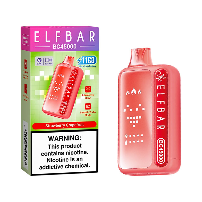 Elfbar BC45000 45K Puffs Disposable Vape Wholesale 08 Strawberry Grapefruit