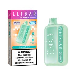 Elfbar BC45000 45K Puffs Disposable Vape Wholesale 09 Sour Apple Kiwi