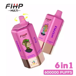 FIHP Multi 6in1 600K Puffs Disposable Vape Wholesale 1 Watermelon Ice