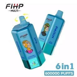 FIHP Multi 6in1 600K Puffs Disposable Vape Wholesale 3 Pineapple Coconut