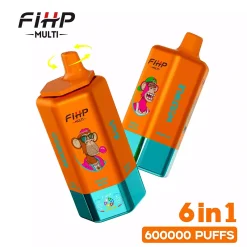 FIHP Multi 6in1 600K Puffs Disposable Vape Wholesale 4 Peach Berry