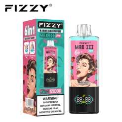 Fizzy Max III Pro 6in1 120K Puffs Disposable Vape Wholesale 11 Love 66