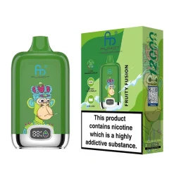 Fumot Digital Box 12000 Puffs Disposable Vape Wholesale 43 Fruity fusion