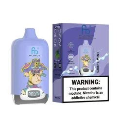 Fumot Digital Box 12000 Puffs Disposable Vape Wholesale 44 Grape Mint