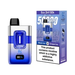 Fumot ECO 2in1 50000 Puffs Disposable Vape Wholesale 02 Black Ice