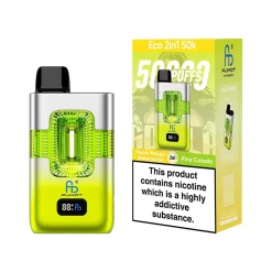 Fumot ECO 2in1 50000 Puffs Disposable Vape Wholesale 11 Peach Mango Watermelon
