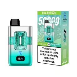 Fumot ECO 2in1 50000 Puffs Disposable Vape Wholesale 13 Cool Mint