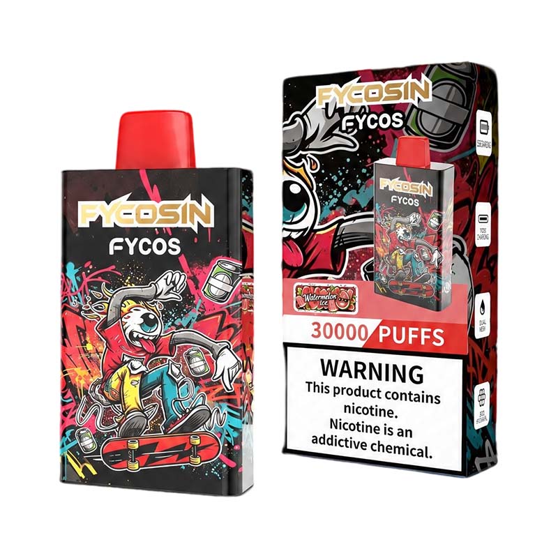 Fycosin 30000 Puffs Disposable Vape Wholesale EU Warehouse 01 Watermelon ice