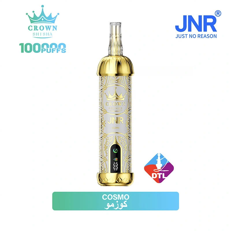 JNR Crown Shisha 100K Puffs DTL Vape Wholesale 24 Cosmo