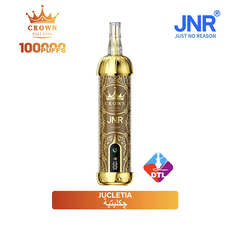 JNR Crown Shisha 100K Puffs DTL Vape Wholesale 26 Jucletia
