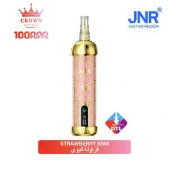 JNR Crown Shisha 100K Puffs DTL Vape Wholesale 34 Strawberry Kiwi