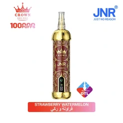 JNR Crown Shisha 100K Puffs DTL Vape Wholesale 36 Strawberry Watermelon