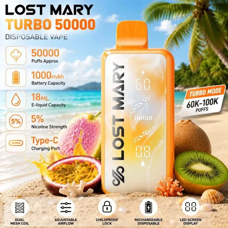 Lost Mary MT50000 Turbo 50K Puffs Disposable Vape Wholesale 1