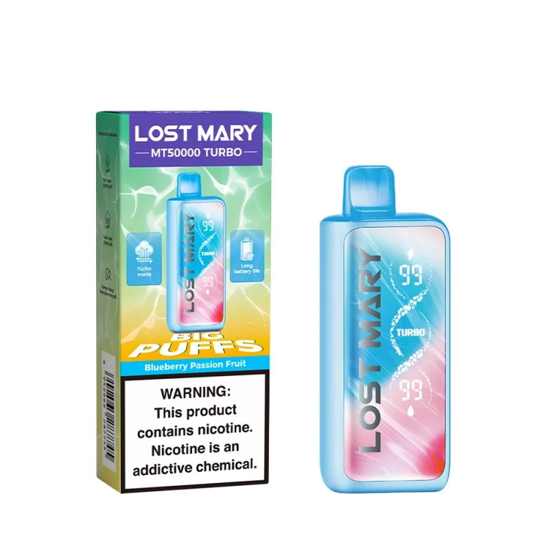 Lost Mary MT50000 Turbo 50K Puffs Disposable Vape Wholesale 08 Blueberry Passion Fruit