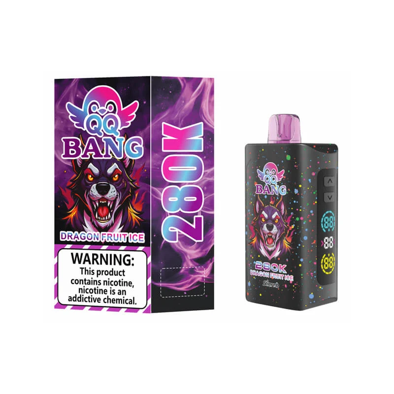 QQ Bang 280K 280000 Puffs Disposable Vape Wholesale 01 Dragon Fruit Ice