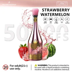 Solaris Champagne 50000 Puffs Disposable Vape Wholesale 11 Strawberry Watermelon