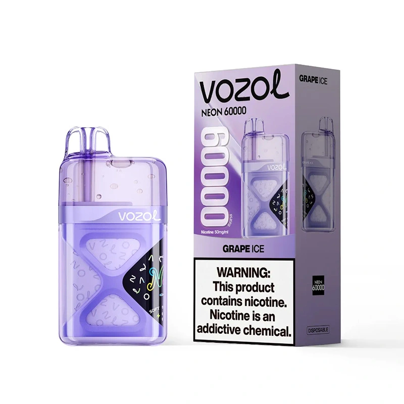 VOZOL Neon 60000 60K Puffs Disposable Vape Wholesale 04 Grape ice