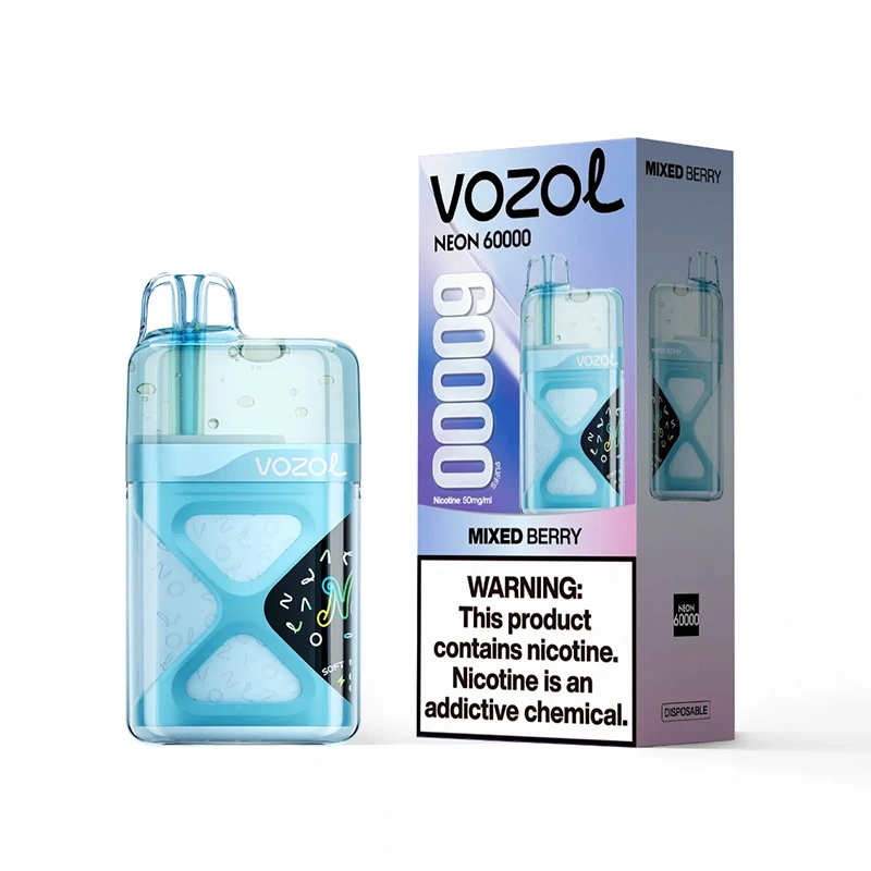 VOZOL Neon 60000 60K Puffs Disposable Vape Wholesale 13 Mixed Berry
