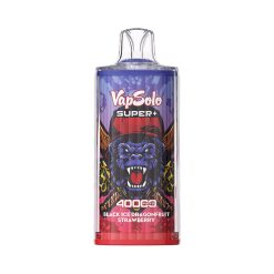 Vapsolo Super+ 40K Disposable Vape Wholesale EU Warehouse 10 Black Ice Dragonfruit Strawberry