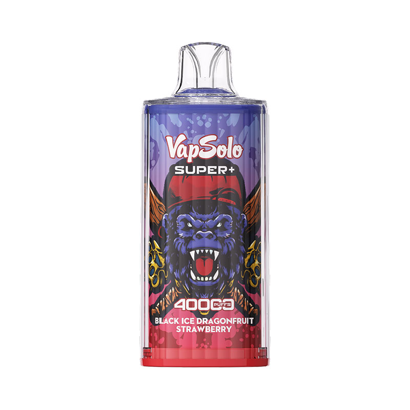 Vapsolo Super+ 40K Disposable Vape Wholesale EU Warehouse 10 Black Ice Dragonfruit Strawberry