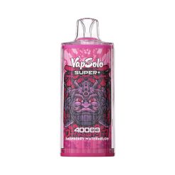 Vapsolo Super+ 40K Disposable Vape Wholesale EU Warehouse 9 Raspberry Watermelon