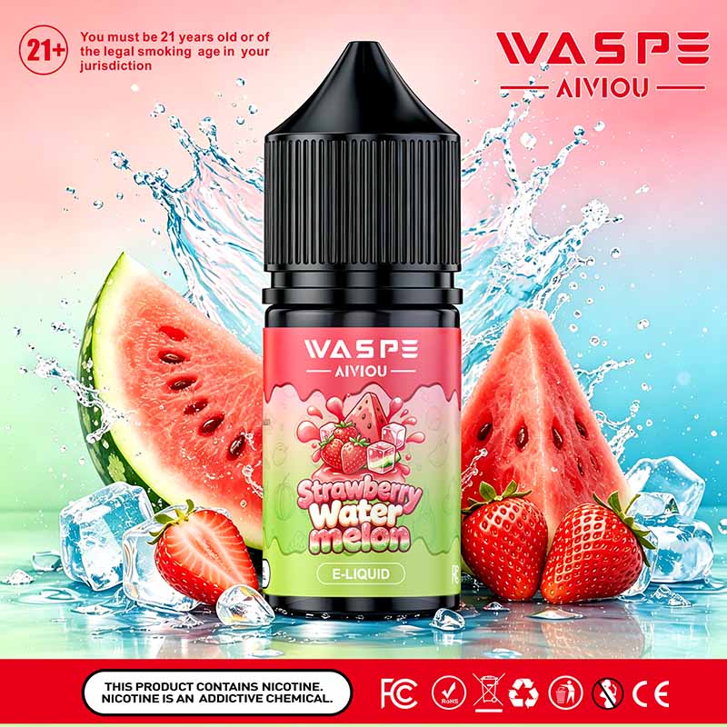 WASPE Aiviou E Liquid 30ml EU Warehouse Wholesale 02 Strawberry Watermelon