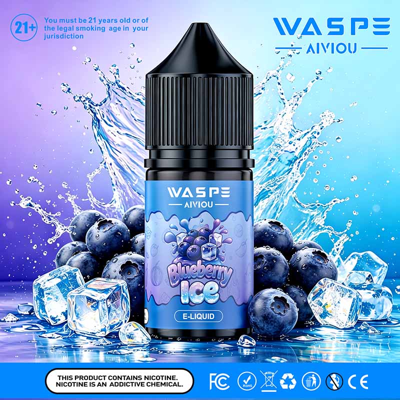 WASPE Aiviou E Liquid 30ml EU Warehouse Wholesale 04 Blueberry Ice