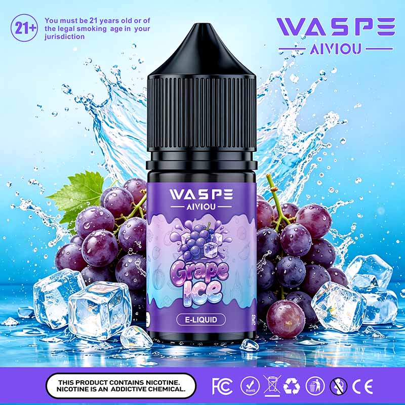WASPE Aiviou E Liquid 30ml EU Warehouse Wholesale 05 Grape Ice