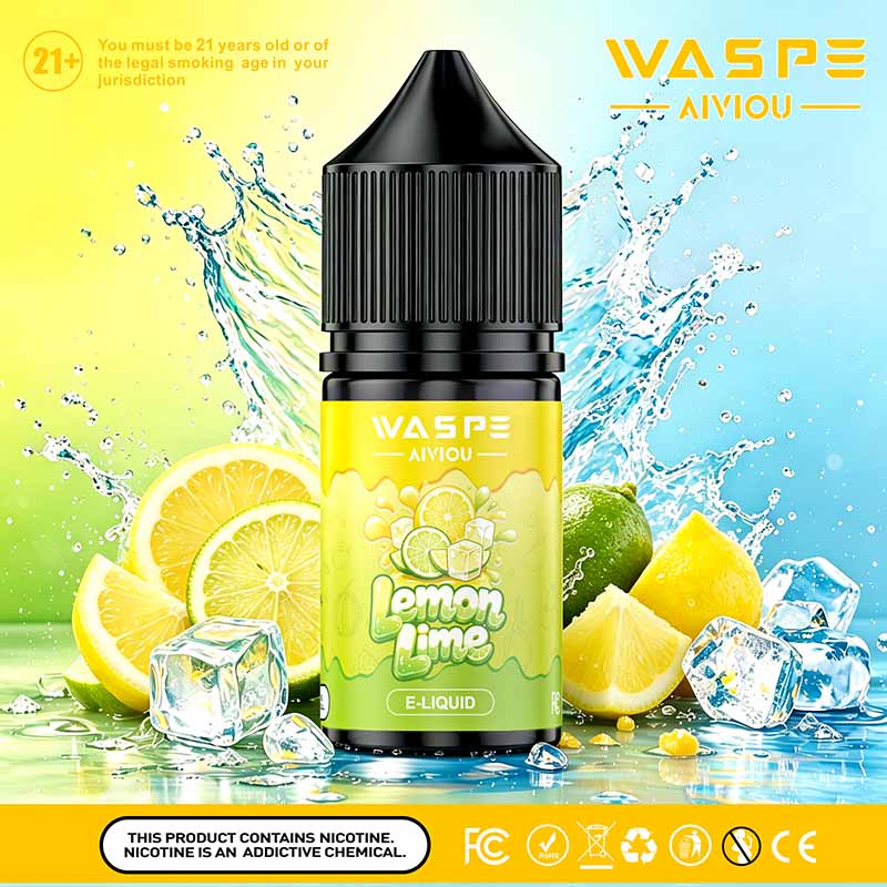 WASPE Aiviou E Liquid 30ml EU Warehouse Wholesale 10 Lemon Lime
