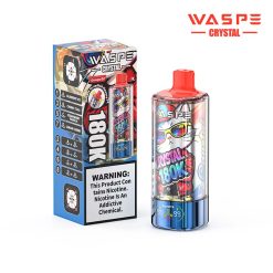 WASPE Crystal 8in1 180K Puffs Disposable Vape Wholesale 02 Blueberry Ice