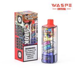WASPE Crystal 8in1 180K Puffs Disposable Vape Wholesale 04 Grape Ice
