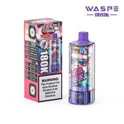 WASPE Crystal 8in1 180K Puffs Disposable Vape Wholesale 08 Strawberry Red Bull