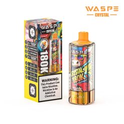 WASPE Crystal 8in1 180K Puffs Disposable Vape Wholesale 11 Strawberry Banana