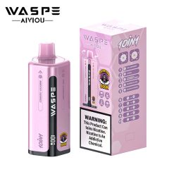 WASPE Quinton 10in1 500K Puffs Disposable Vape Wholesale 04 Pink Lemon Mint