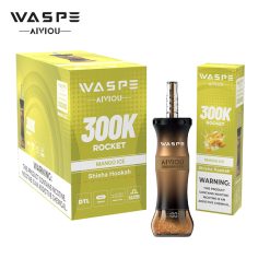 WASPE Shisha Hookah 300K Puffs DTL Vape Wholesale 03 Mango Ice