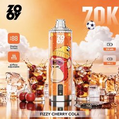 ZOOY Crystal 70K Puffs Disposable Vape Wholesale 02 Fizzy Cherry Cola