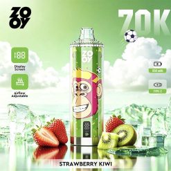 ZOOY Crystal 70K Puffs Disposable Vape Wholesale 03 Strawberry Kiwi